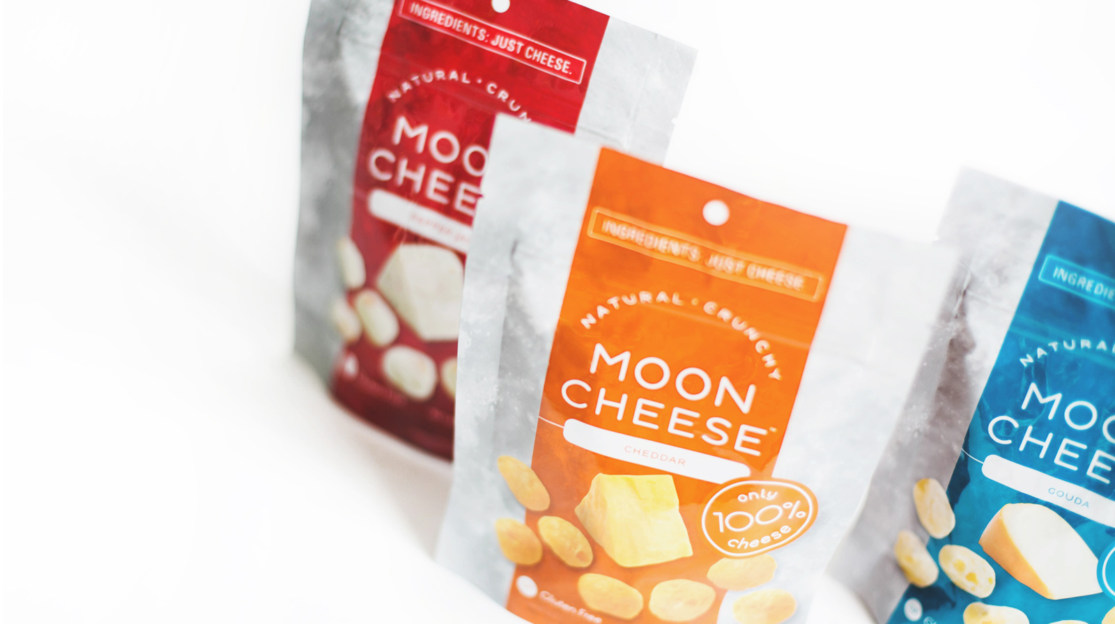 Moon Cheese retail display