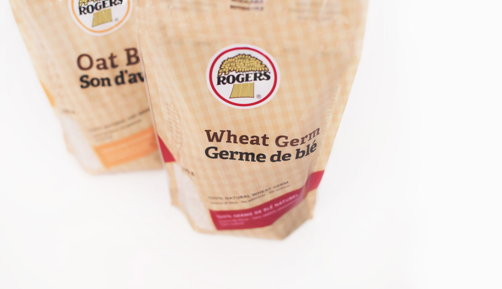 Rogers Foods stand-up bag detail