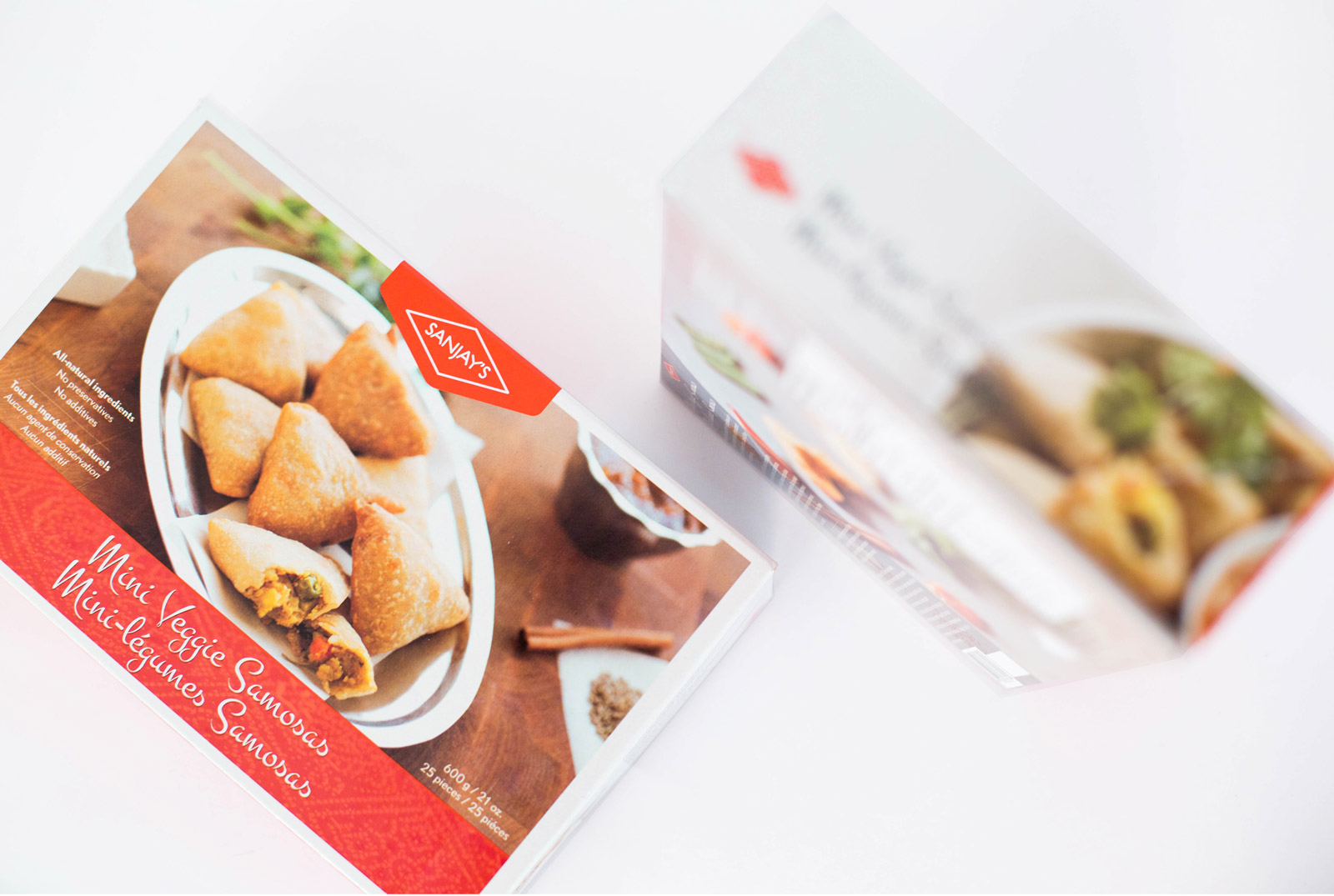 Sanjay's Foods product photography